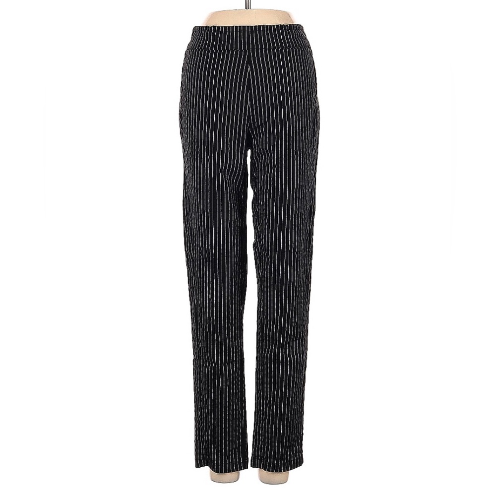 Who What Wear Pinstripe Stretch Waist Pants